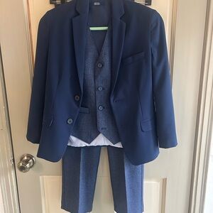 Izod Kids Navy Blue Suit Set